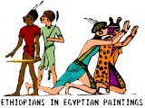 Picture of Ethiopians, from an Egyptian tomb